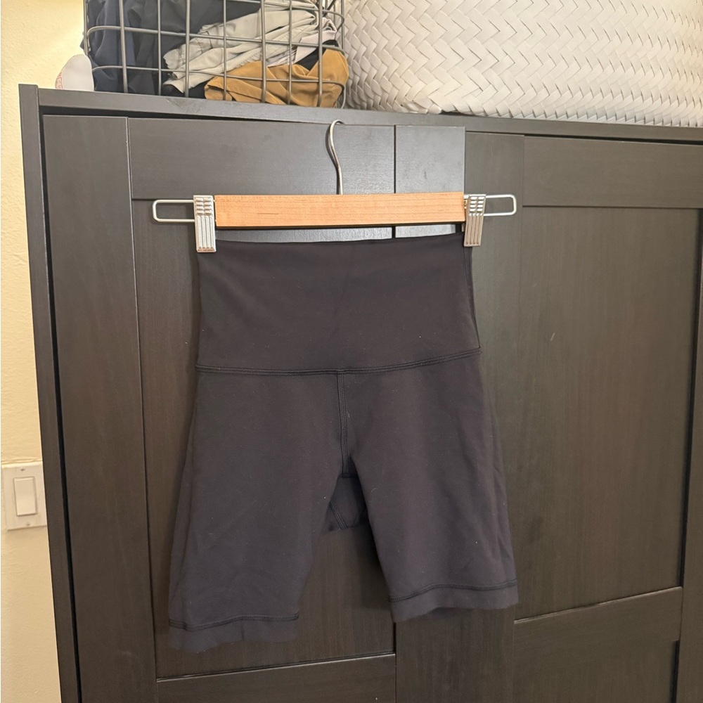 lululemon athletica Black Bike Shorts